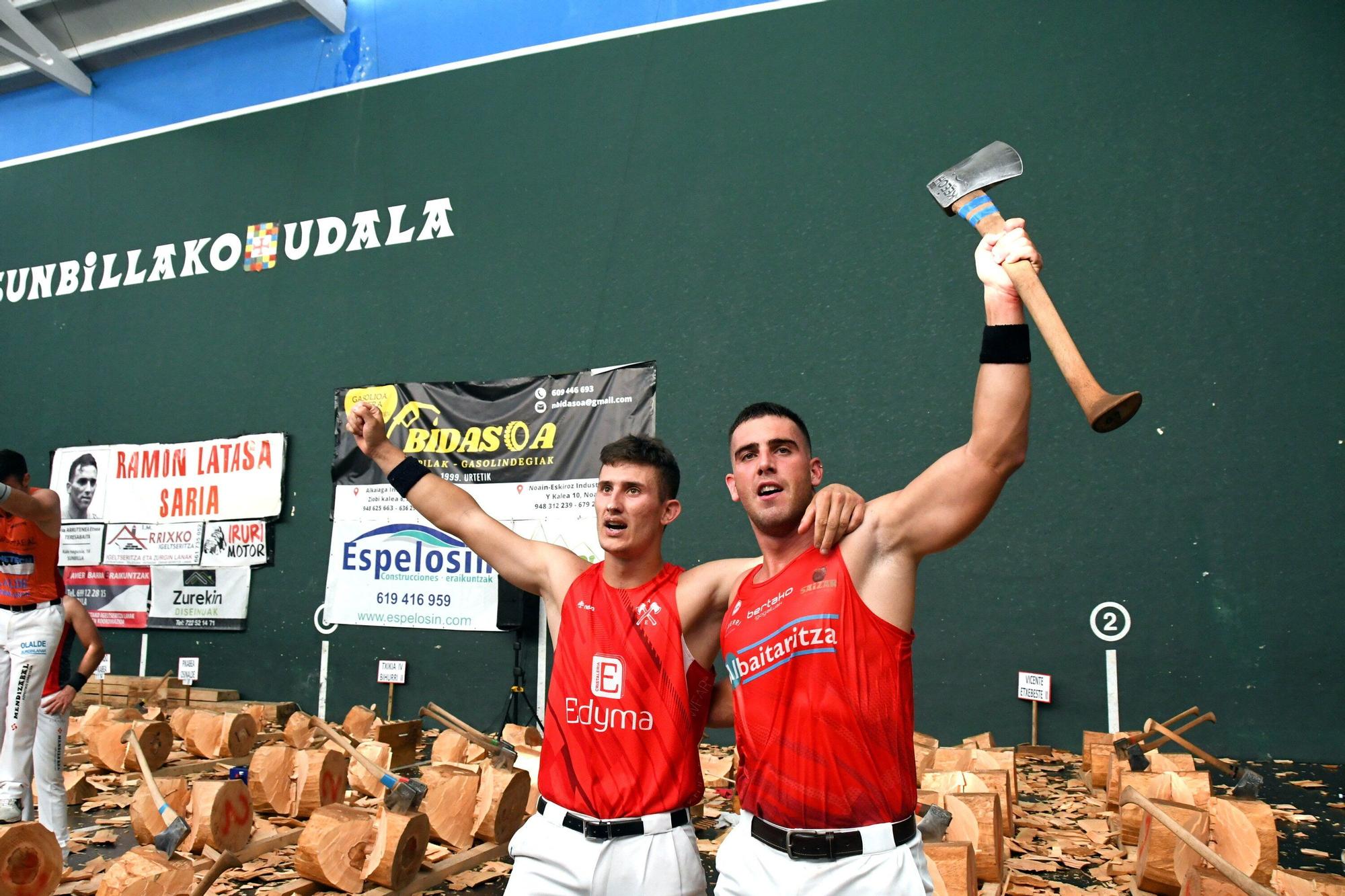 Latasa vuelve a ser testigo del triunfo de Iker Vicente